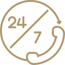 24/7 در دسترس است